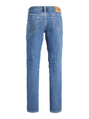 أزرق - جينز Clark بقَصّة مستقيمة من JACK & JONES JUNIOR - صورة 8 من 8