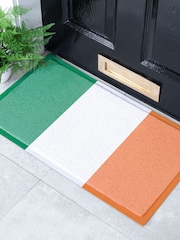 Artsy Mats Green Ireland Flag Outdoor Doormat - Image 1 of 3