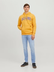 JACK & JONES Blue Chrome Glenn Slim Fit Jeans - Image 4 of 8