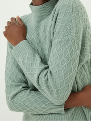 FatFace Green Vicki Jumper - Image 4 of 5