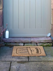 Artsy Mats Sardine Tin Coir Doormat - 13суретінің 8 суреті