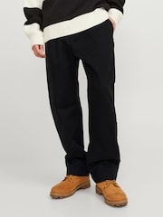 Черный - свободные брюки для широкой стопы JACK & JONES - Изображение 1 из 7