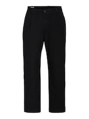 Черный - свободные брюки для широкой стопы JACK & JONES - Изображение 7 из 7