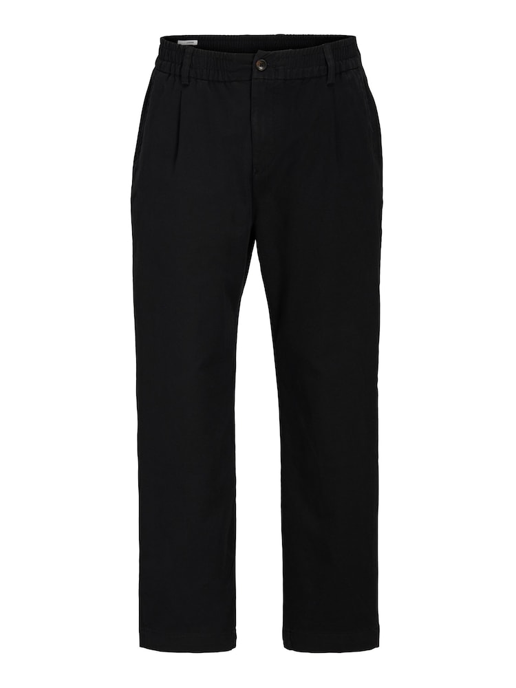 Черный - свободные брюки для широкой стопы JACK & JONES - Изображение 7 из 7