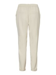 VERO MODA Cream Mid Waist Straight Leg Trousers - Image 6 of 6