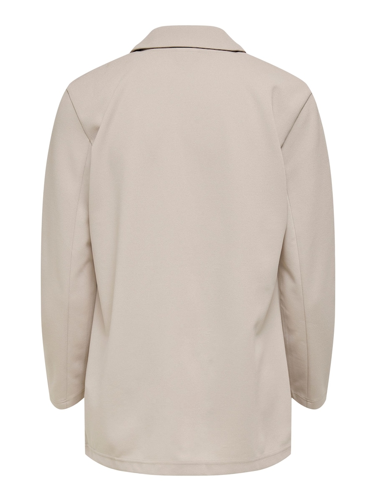 JDY Grey Lightweight Blazer - Image 6 of 6