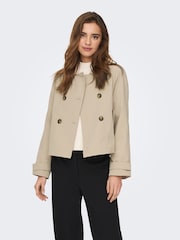 Cream - Trenci scurt Only trenci - Imaginea 1 din 7