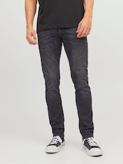 JACK & JONES Black Glenn Slim Fit Jeans - Image 2 of 8