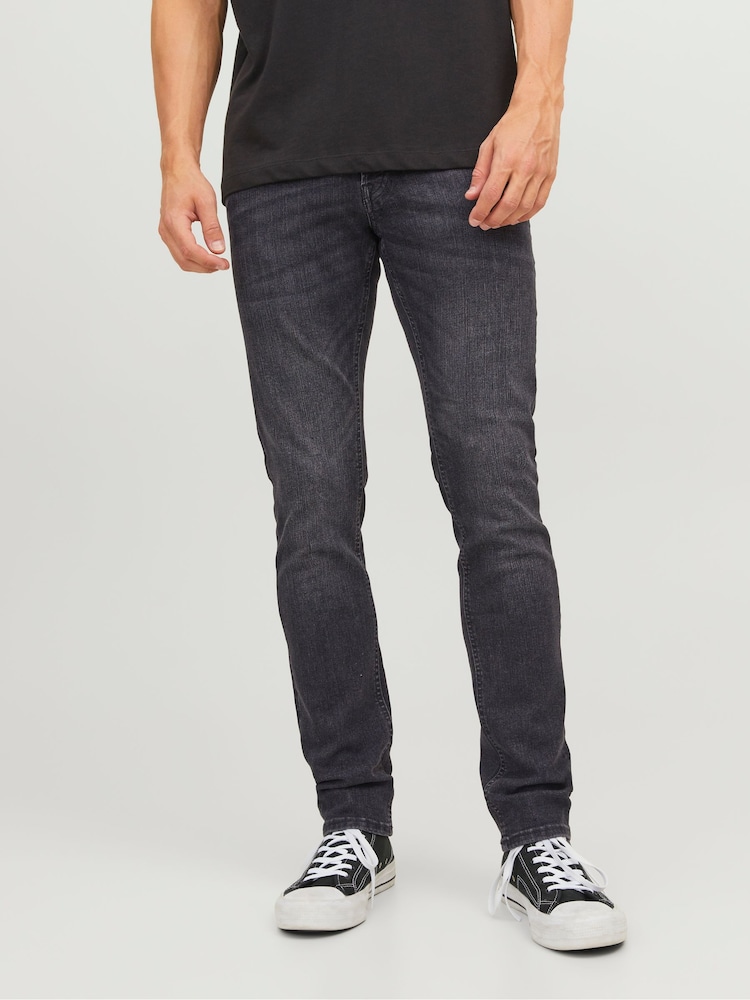 Negro - Vaqueros de corte slim Glenn de JACK & JONES - Imagen 2 de 8 Negro - Vaqueros de corte slim Glenn de JACK & JONES - Imagen 2 de 8