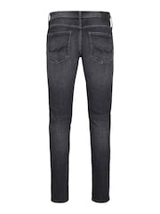 JACK & JONES Black Glenn Slim Fit Jeans - Image 7 of 8