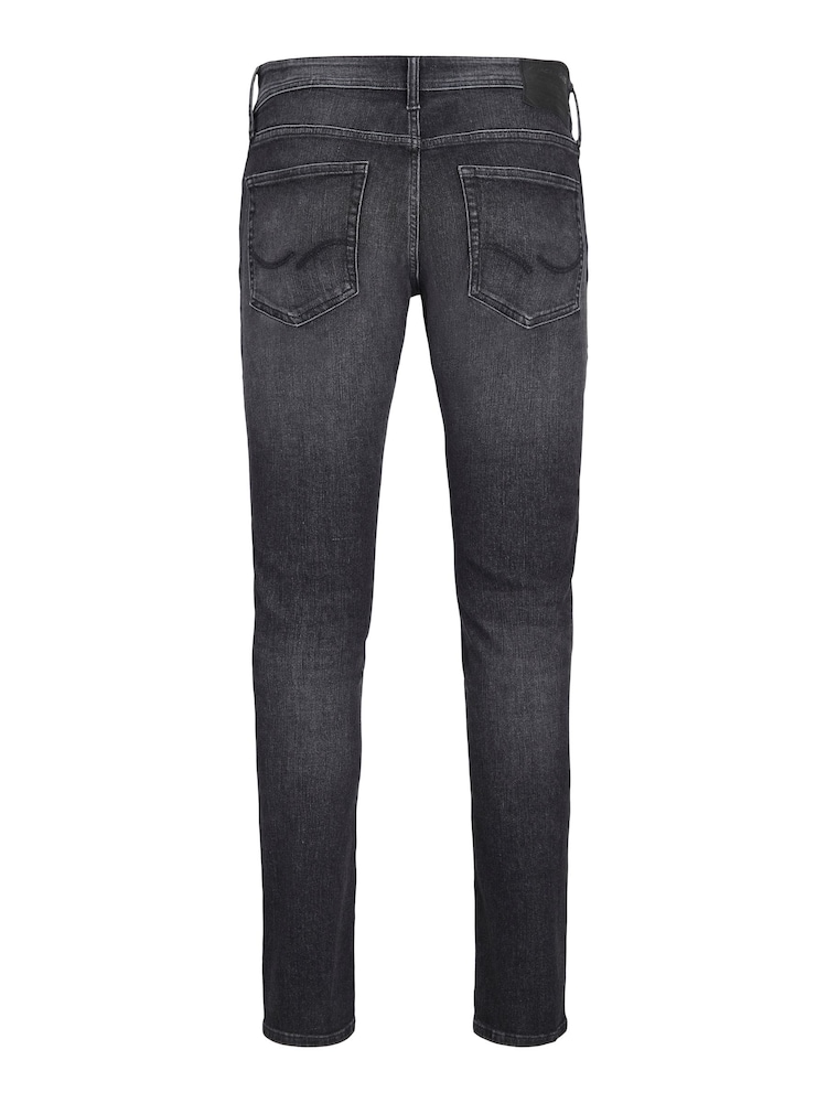 JACK & JONES Black Glenn Slim Fit Jeans - Image 7 of 8