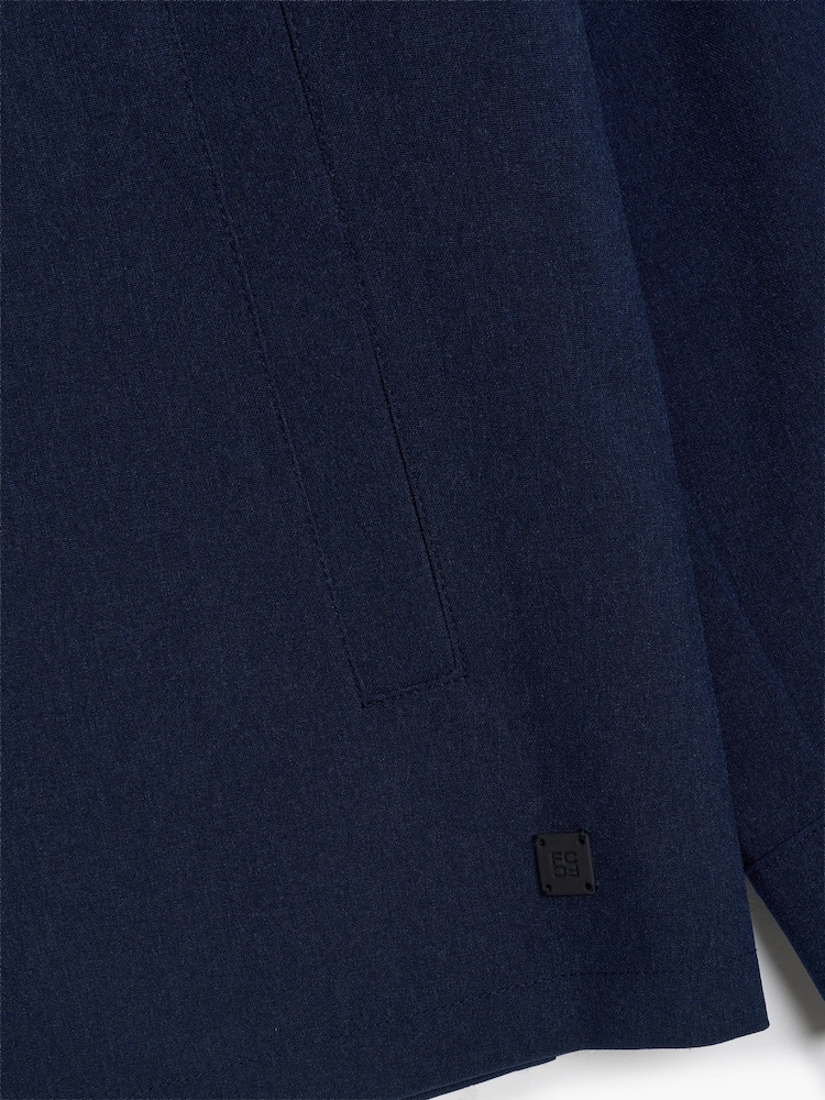 French Connection Collared Button Long Sleeve Chest Pocket Overshirt - Εικόνα 6 από 6