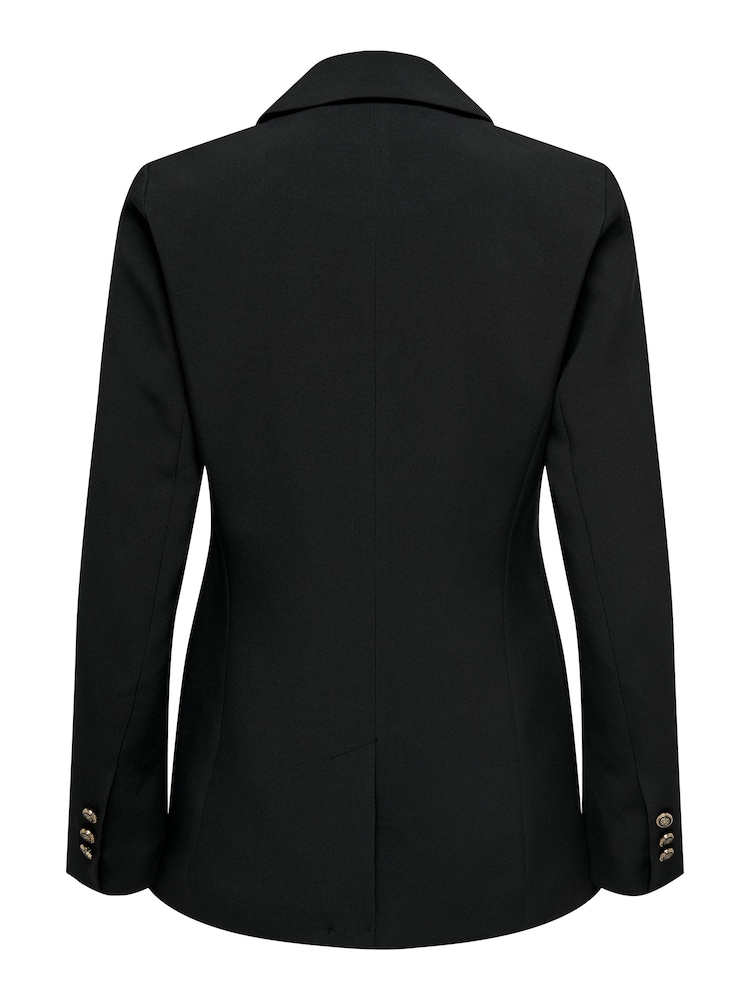 ONLY Black Military Button Blazer - Image 8 of 8 ONLY Black Military Button Blazer - Image 8 of 8