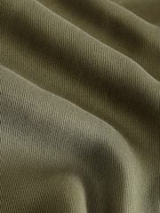 Green Tencel™ Lyocell Short Sleeve Shirt with Cuban Collar - Image 8 of 8
