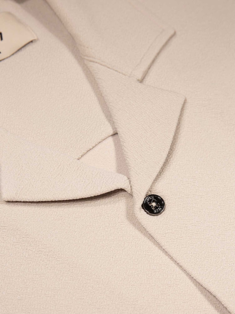 Luke 1977 Cream Kawa Beach Crinkle Shirt - Image 6 of 6