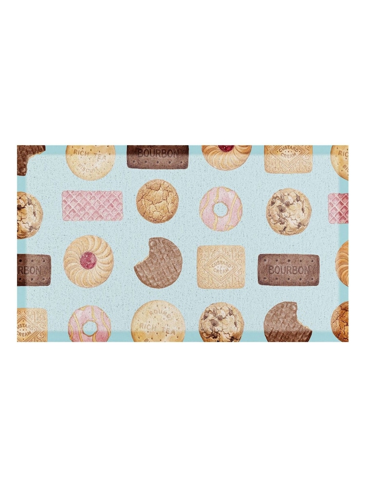 Felpudo de interior/exterior con diseño de galletas variadas de Artsy Mats - Imagen 2 de 3