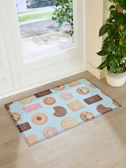 Felpudo de interior/exterior con diseño de galletas variadas de Artsy Mats - Imagen 3 de 3