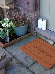 Artsy Mats Brown Bourbon Biscuit Coir Doormat - Image 3 of 14