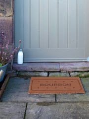 Artsy Mats Brown Bourbon Biscuit Coir Doormat - Image 8 of 14