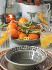 Portmeirion Set of 4 Green Botanic Garden Harmony Cereal Bowls - Image 1 of 4