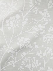 Silver Grey Garden Trail Made To Measure Roller Blinds - Image 3 of 5