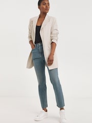 JD Williams Nude Relaxed Blazer - Image 4 of 5
