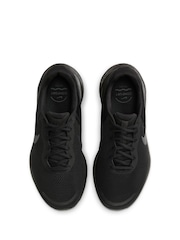 Nike Black/White Revolution 7 Road Running Trainers - Image 6 of 11