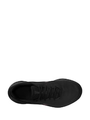 Nike Black/White Revolution 7 Road Running Trainers - Image 8 of 11