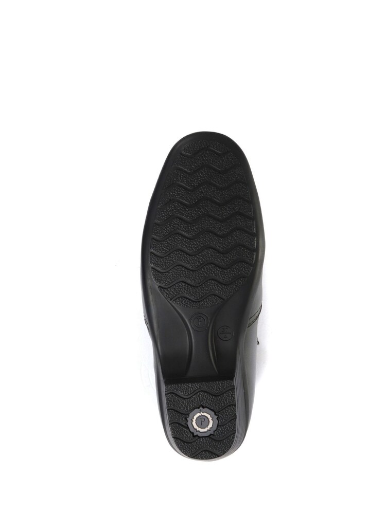 Pavers Grey Ladies Wide Fit Leather Ankle Boots - Image 5 of 5 Pavers Grey Ladies Wide Fit Leather Ankle Boots - Image 5 of 5