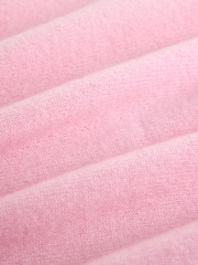 Blush Pink - N.Premium kašmira vilnas džemperis ar V veida kakla izgriezumu - Attēls 6 no 7