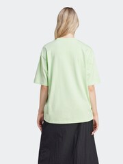 adidas Green Sportswear Flower Pack Badge Of Sport T-Shirt - Image 2 of 7
