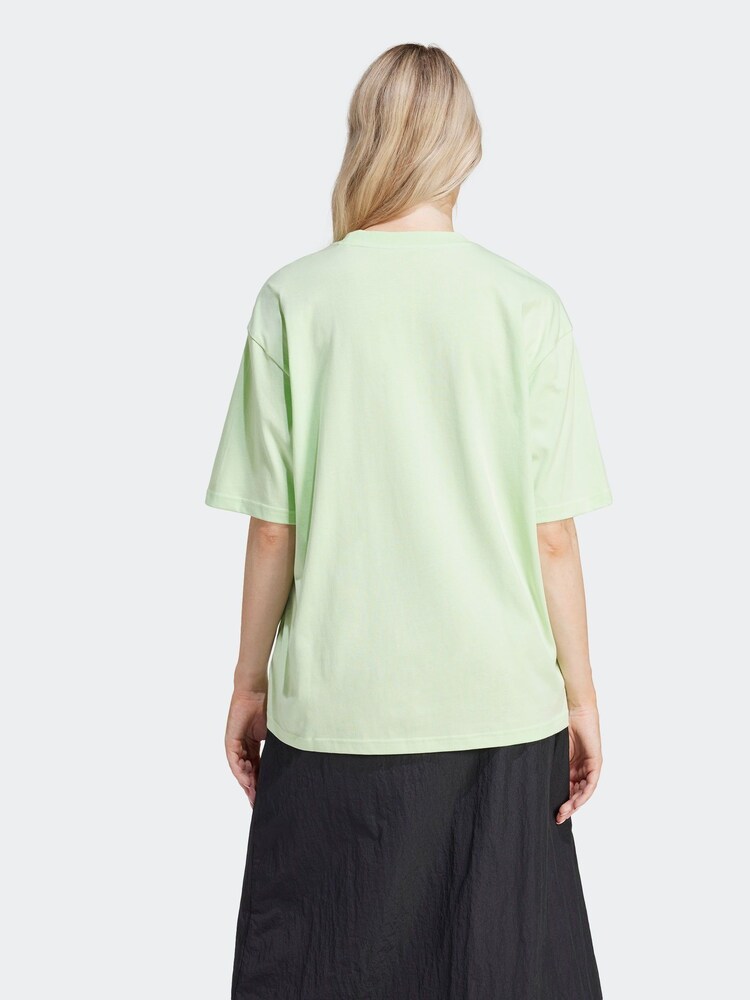 adidas Green Sportswear Flower Pack Badge Of Sport T-Shirt - Image 2 of 7