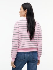 Tommy Jeans Light Pink Boxy Crew Neck Jumper - Image 2 of 5