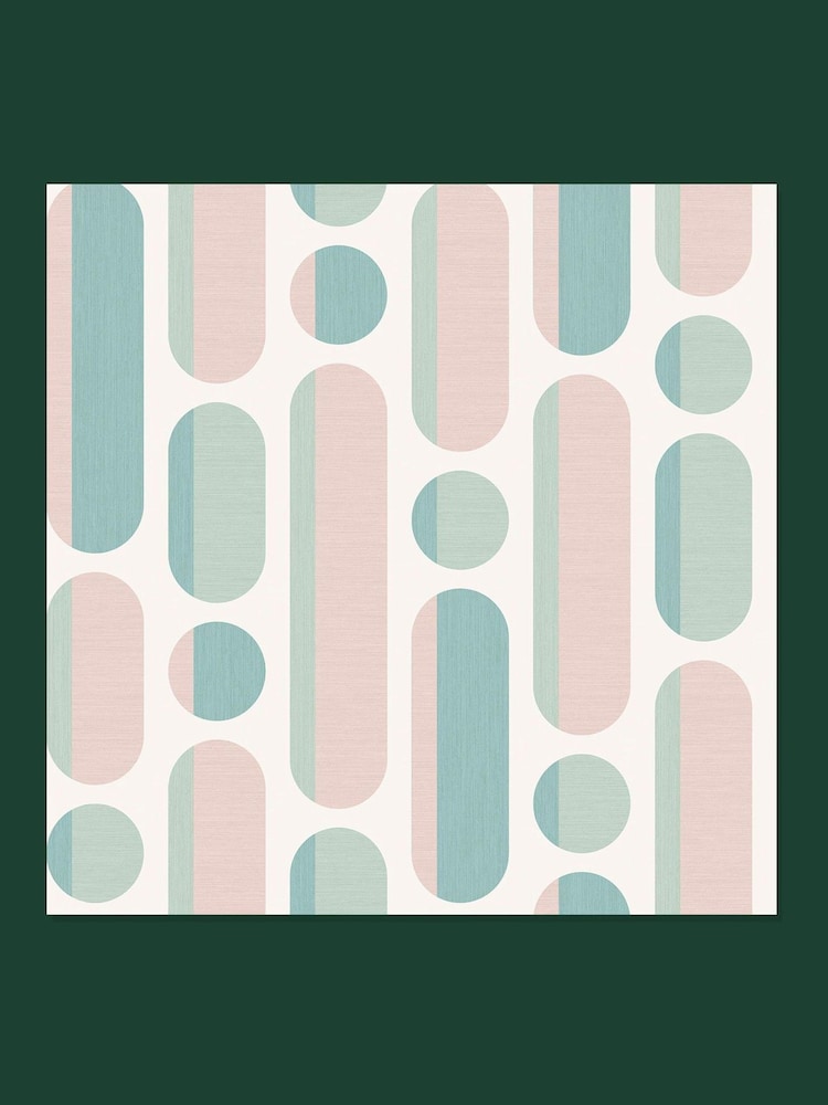 Graham & Brown Green Envy Morse 10M Wallpaper - Image 2 of 3