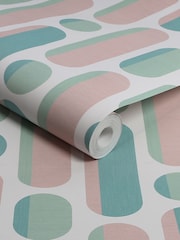 Graham & Brown Green Envy Morse 10M Wallpaper - Image 3 of 3