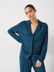 Hush Blue Arion Jersey Pyjamas - Image 3 of 5