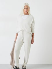 Hush White Chrome Elle Supersoft Trousers - Image 1 of 5