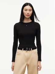 Zestaw 2 dopasowanych koszulek Tommy Hilfiger z długim rękawem - Obraz 3 z 6