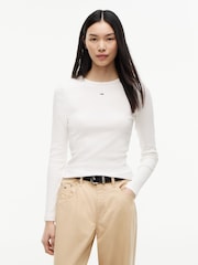 Zestaw 2 dopasowanych koszulek Tommy Hilfiger z długim rękawem - Obraz 5 z 6