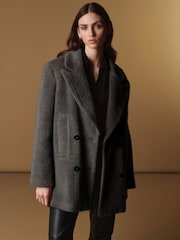 Grey Luxury Super-Soft Blazer Jacket - Image 1 of 10