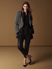Grey Luxury Super-Soft Blazer Jacket - Image 2 of 10