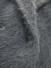 Grey Luxury Super-Soft Blazer Jacket - Image 7 of 10