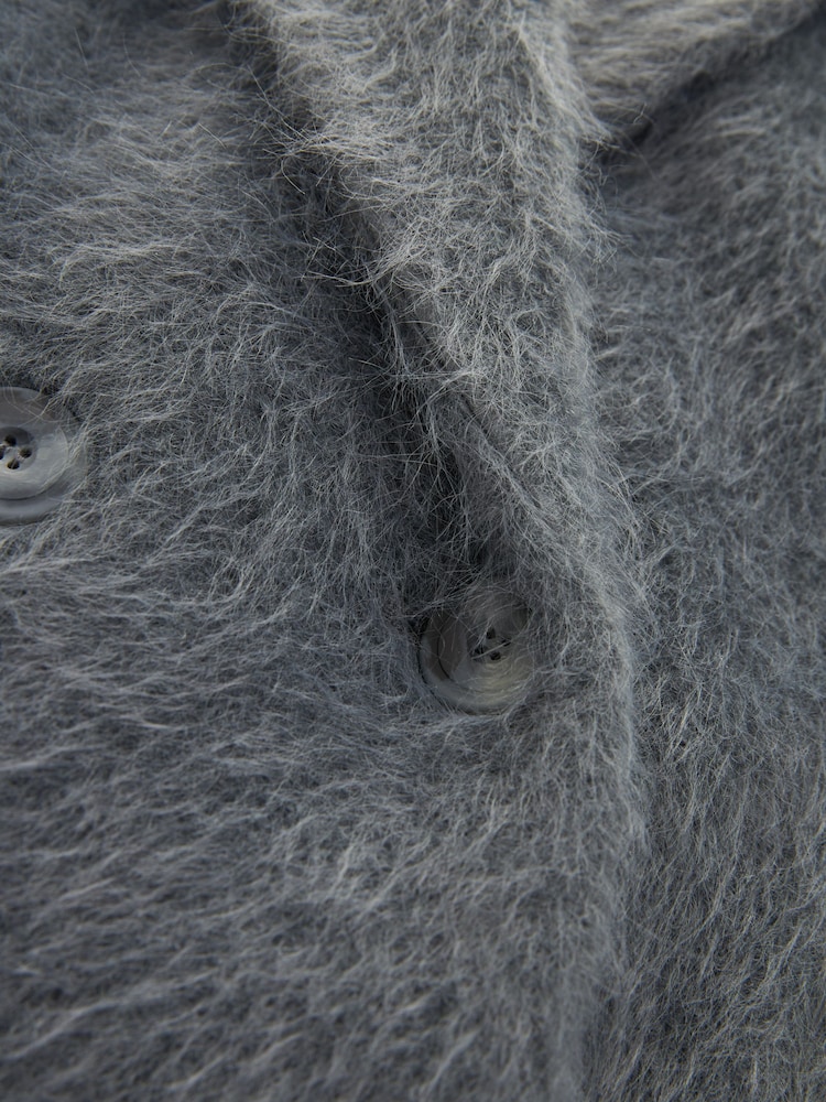 Grey Luxury Super-Soft Blazer Jacket - Image 7 of 10
