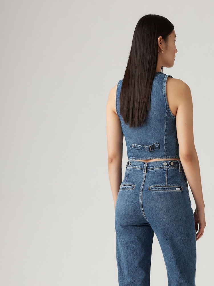 Levi's® Big Yikes Tailored 100% Cotton Vest - Image 2 of 7 Levi's® Big Yikes Tailored 100% Cotton Vest - Image 2 of 7