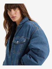 Levi's® Plushy Padded Trucker 100% Cotton Jacket - Image 3 of 4