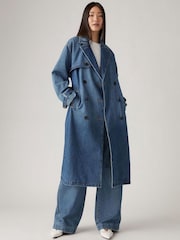 Levi's® Lets Get Lost Again 100% Cotton Spade Trench Coat - Image 1 of 9