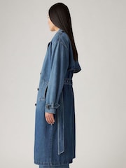 Levi's® Lets Get Lost Again 100% Cotton Spade Trench Coat - Image 4 of 9