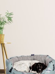 Battersea Blue Playful Dogs Deluxe Slumber Dog Bed - Image 1 of 3