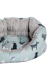 Battersea Blue Playful Dogs Deluxe Slumber Dog Bed - Image 3 of 3