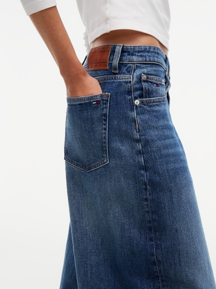 Tommy Jeans Blue Daisy Low Rise Loose Jeans - Image 2 of 6 Tommy Jeans Blue Daisy Low Rise Loose Jeans - Image 2 of 6
